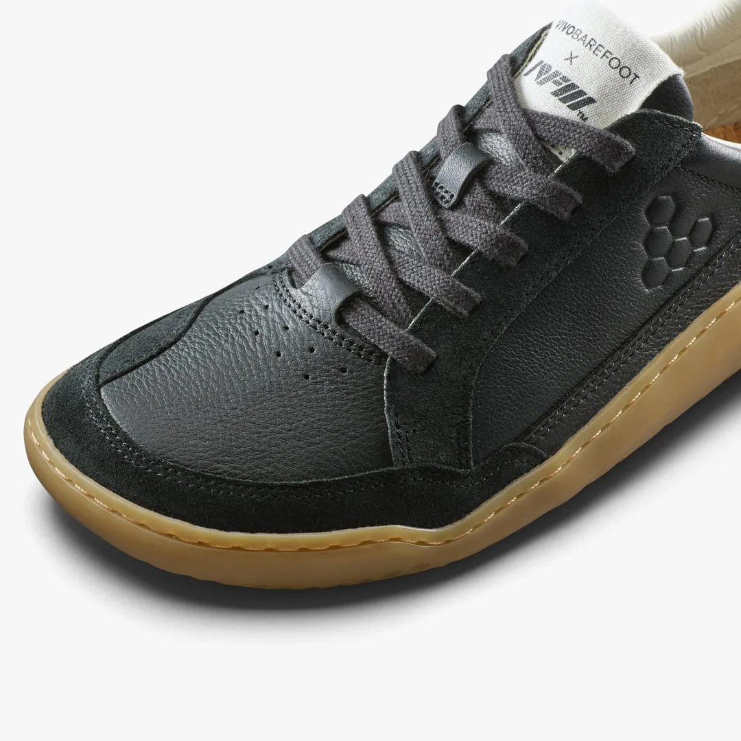 Кроссовки Vivobarefoot Gobi II Sneaker Leather — женская модель, чёрный, фото 6