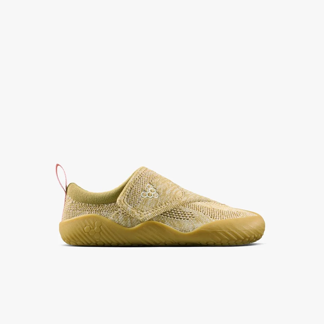 Кроссовки Vivobarefoot Motus Knit — для дошкольников, песочно-жёлтый — фото 1 из 7