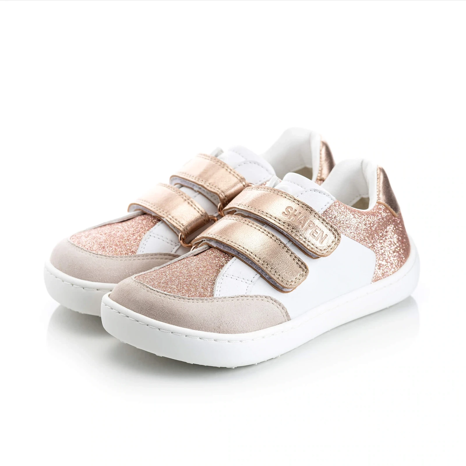 Босоногие кроссовки Shapen CHARM Mini — розовое золото, фото 5