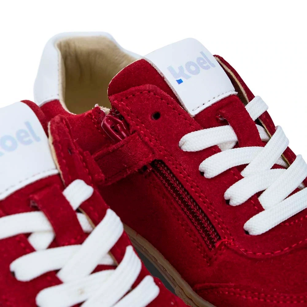 Кроссовки Koel DECLAN Suede — красный, фото 4