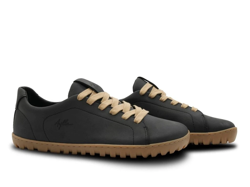 Ботинки Aylla Keck GRIP (мужские) — чёрный · натуральная отделка, фото 3
