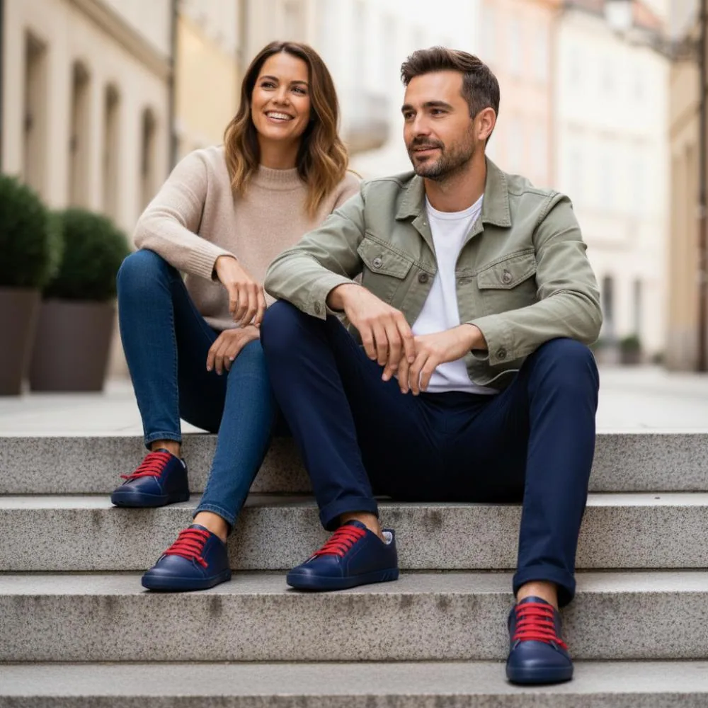 Кроссовки для женщин и мужчин ZAQQ STIQ Navy (тёмно-синий цвет), фото 5