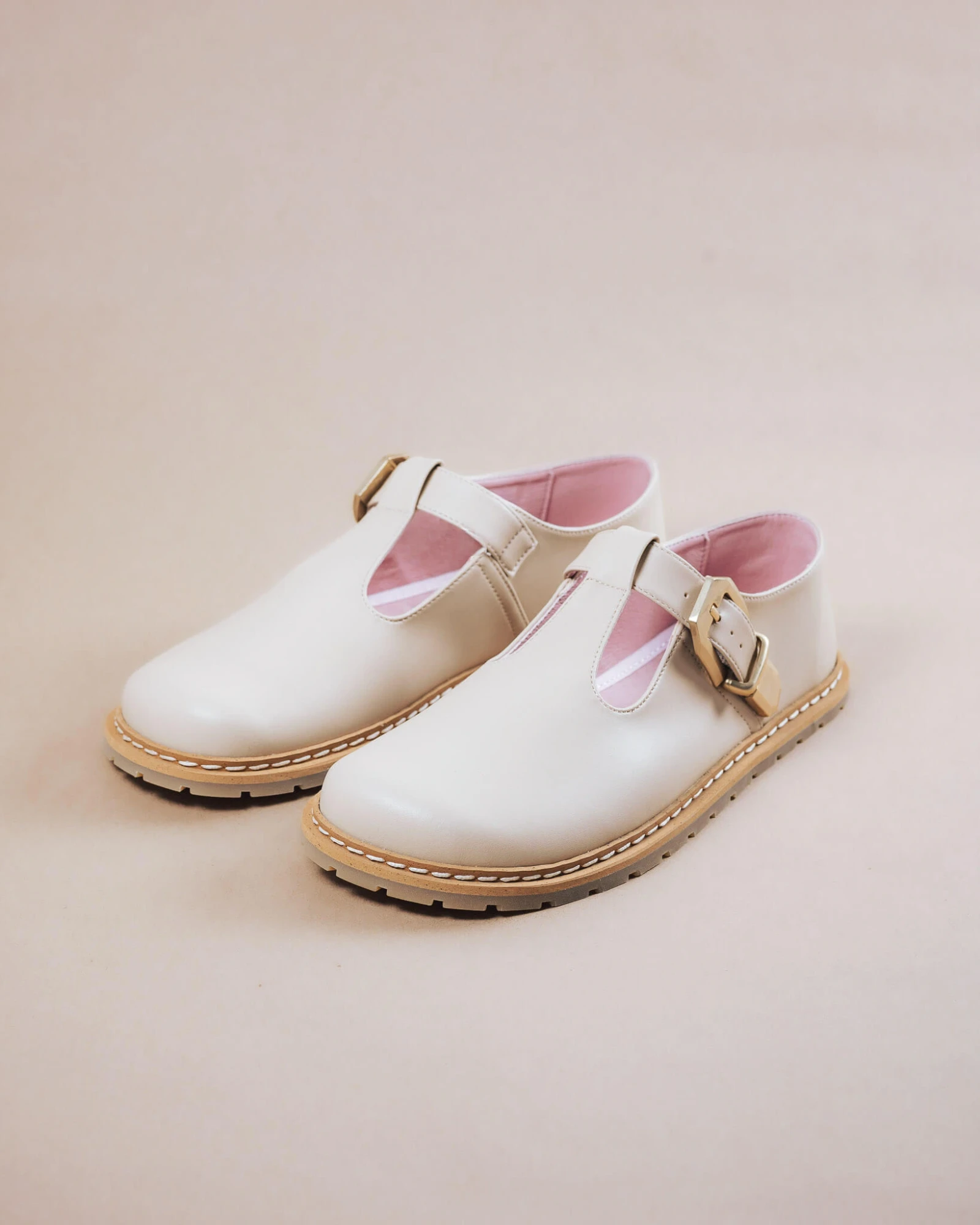 Босоногие туфли Sambas the bambas Alma — кремовые — фото 1 из 12