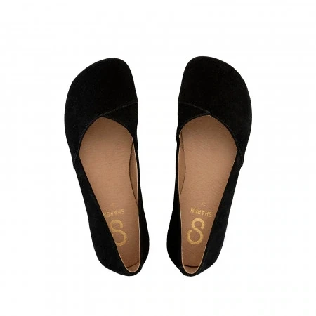 Босоногие балетки Shapen PEONY 2.0 — чёрный · широкая колодка, фото 6