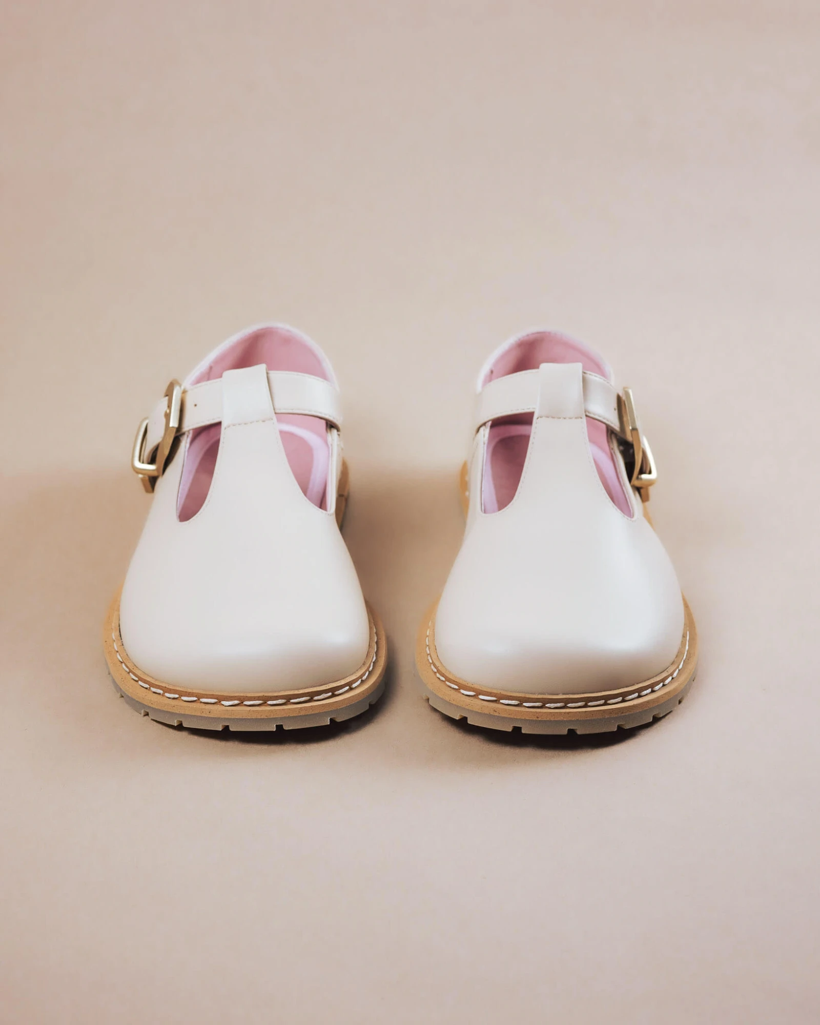 Босоногие туфли Sambas the bambas Alma — кремовые, фото 12