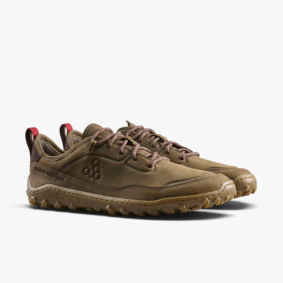 Кроссовки Vivobarefoot Tracker Leather AT Low II — женская модель, коричневый, фото 4